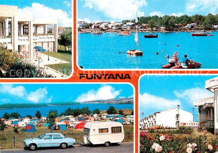 Funtana Funtane Croatia Campingplatz Restaurant Seepartie