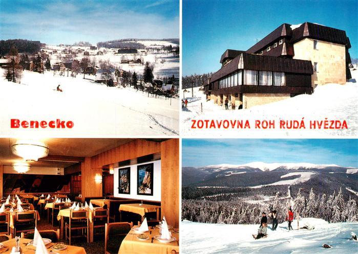 Benecko Semily CZ Okres Semily Zotavovna ROH Ruda hvezda