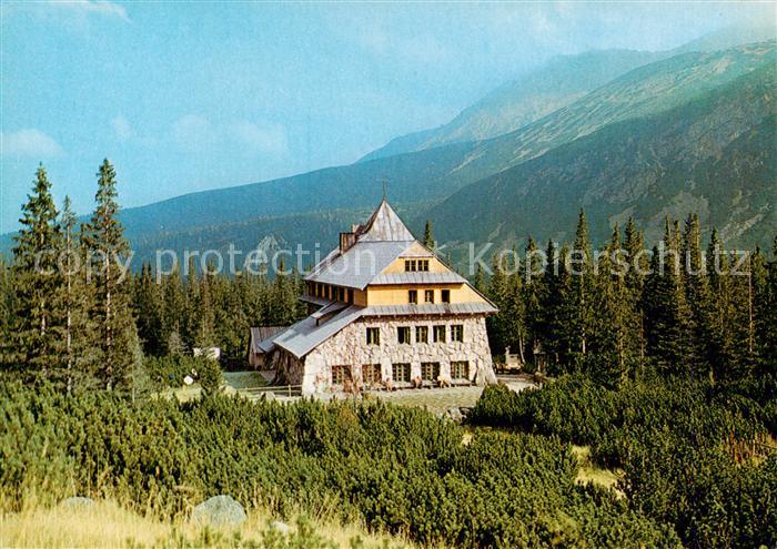 Tatry Wysokie Vysoke Gebirge Schronisko PTTK Murowaniec na Hali Gasienicowej