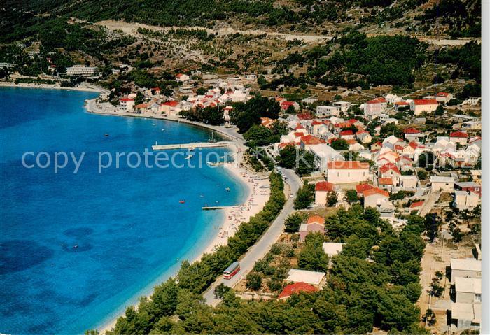 Baska Voda Croatia Fliegeraufnahme