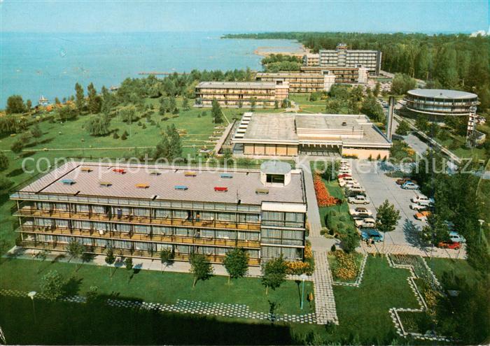 Siofok HU Hotel Interpress Fliegeraufnahme