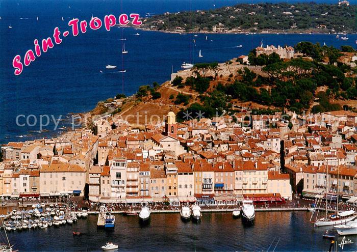 Saint Tropez Var Vue aerienne