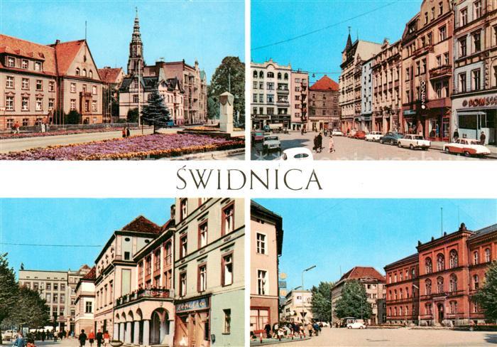 Swidnica Schweidnitz PL Plac Tysiaclecia Panstwa Polskiego Teatr Rynek Plac Grun