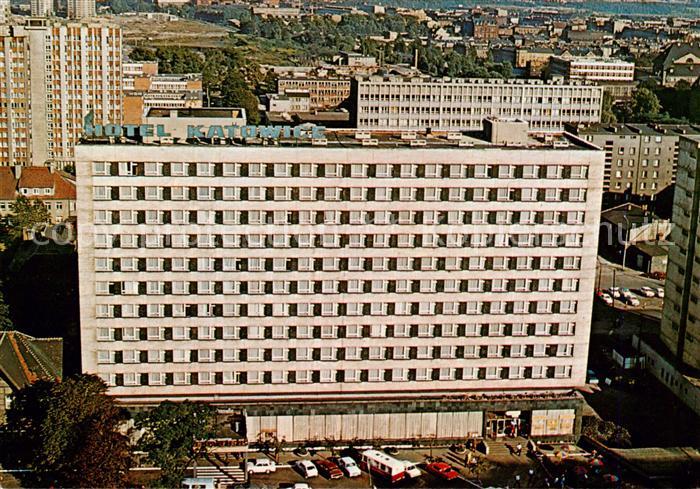 Katowice PL Hotel Katowice Fliegeraufnahme
