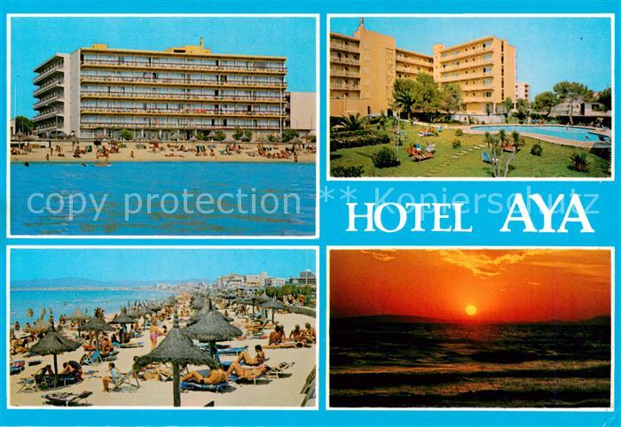 Playa de Palma Mallorca Hotel Aya Strand Pool Stimmungsbild