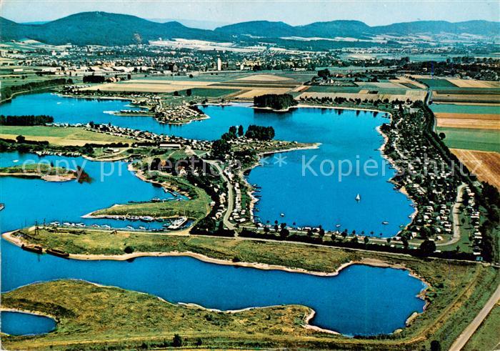 Rinteln Weser Doktor See Fliegeraufnahme