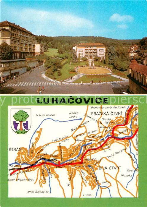 Luhacovice CZ Namesti Rude armady