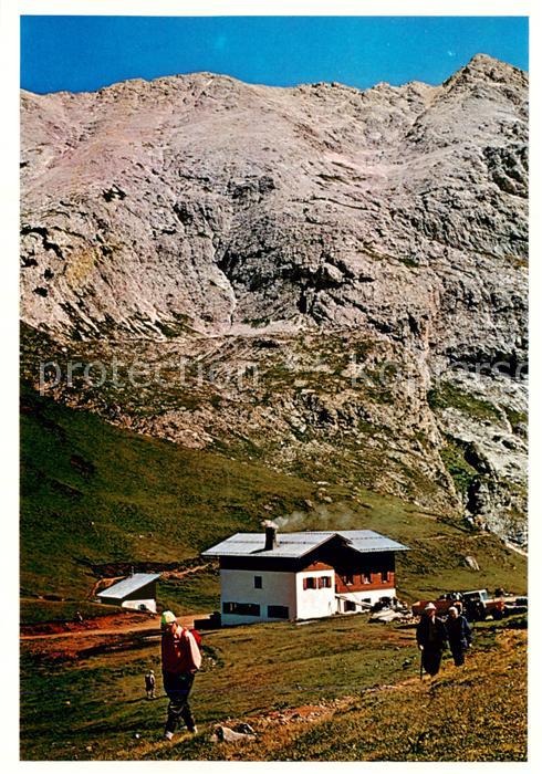 Plattkofelhuette 2300m Fassajoch IT Panorama