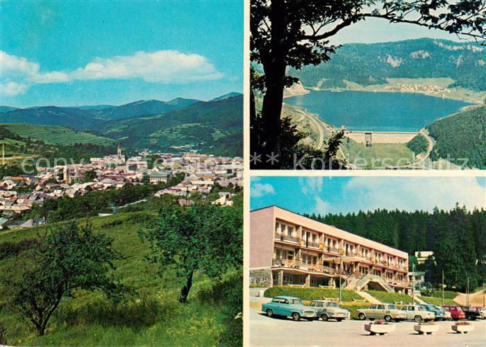 Dobsina SK Fliegeraufnahme Hailecka vodna nadrz Hotel Geravy