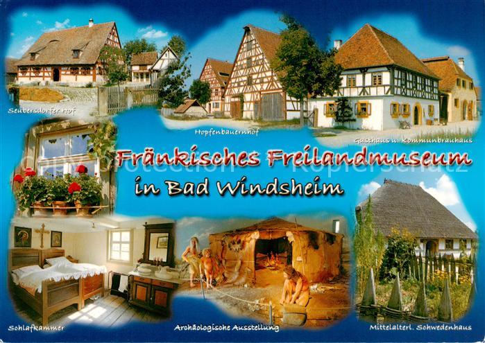 Bad Windsheim Fraenkisches Freilandmuseum Stuebersdorferhof Hopfenbauernhof Gast