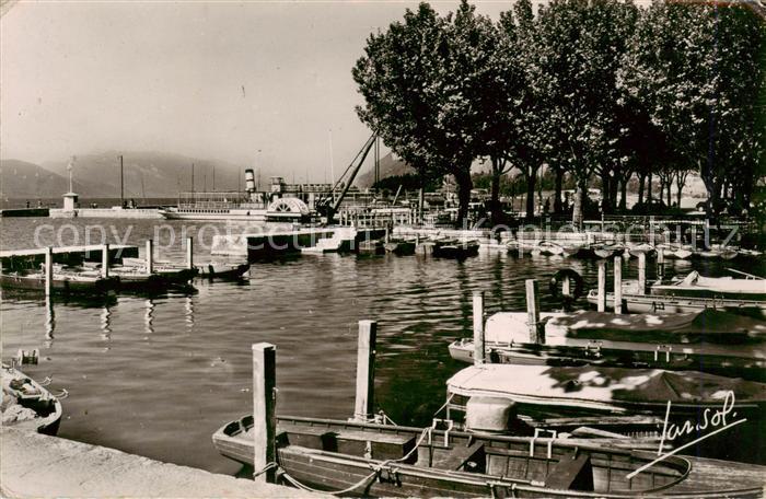 Aix-les-Bains 73 Savoie Le grand port