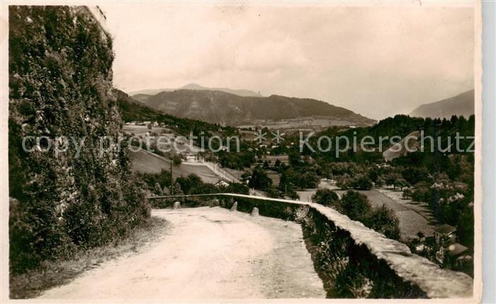 Bonne-sur-Menoge 74 Haute-Savoie La Rampe du Chateau et la Vallee de la Menoge