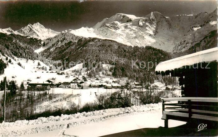 Les Contamines sur Saint Gervais 74 Haute-Savoie Vue d’ensemble Le Bionnassay le