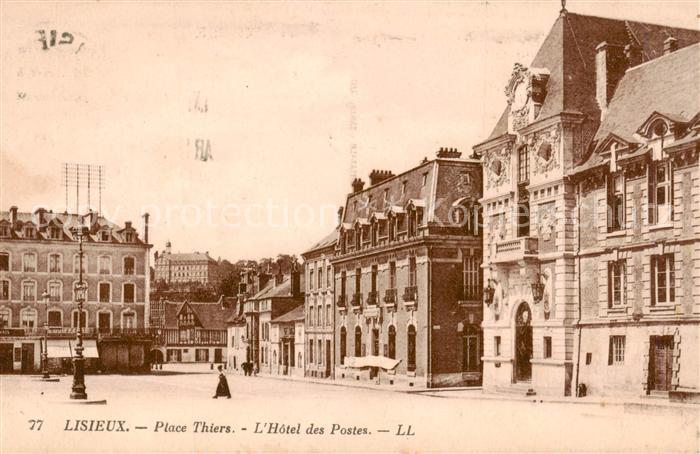 Lisieux 14 Place Thiers L’Hotel des Postes