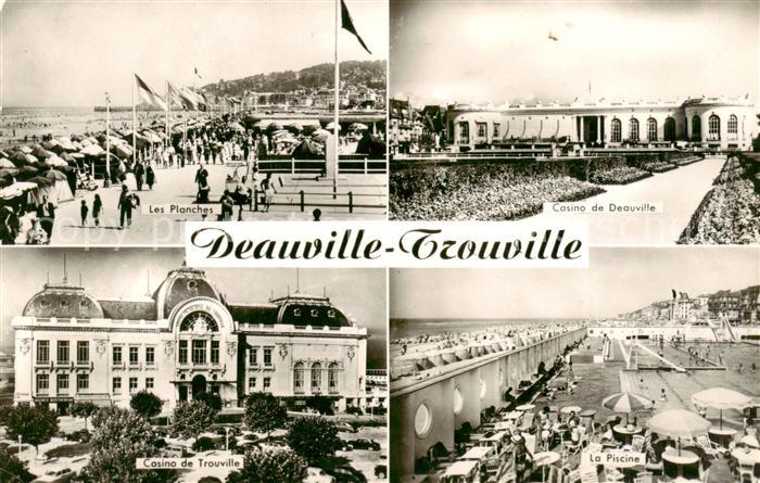 Trouville-Deauville Les Planches Casino de Deauville Casino de Trouville La Pisc