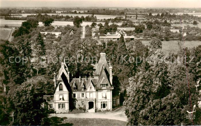 Thevray 27 Eure Le Chateau de la Trabouillere Vue aerienne