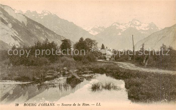 Bourg-d Oisans 38 Isere Source de la Rive
