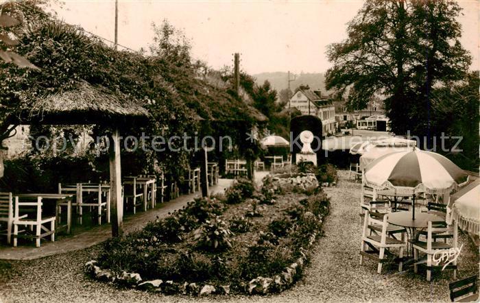 Corneville-sur-Risle 27 Eure Hostellerie des Cloches La Terrasse
