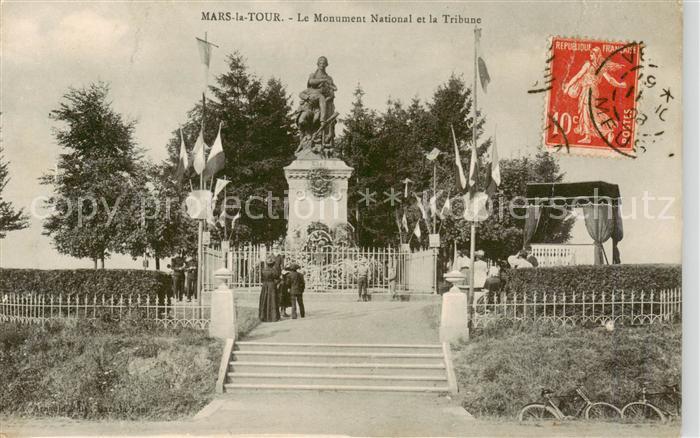 Mars-la-Tour 54 Le Monument National et la Tribune