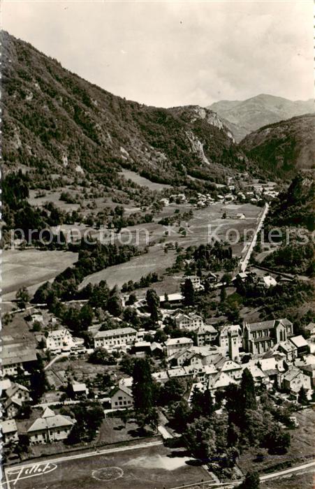 Saint-Jeoire Vue generale aerienne Dans le lointain Puilly