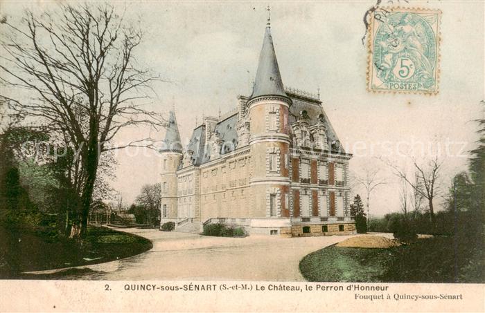 Quincy-sous-Senart Le Chateau le Perron d Honneur