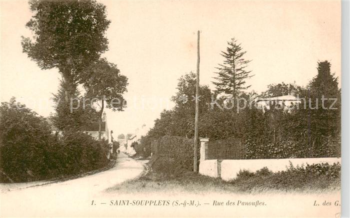 Saint-Soupplets 77 Seine-et-Marne Rue des Panoufles