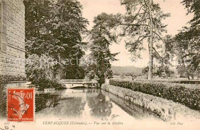 Fervacques Fervaques 14 Calvados Vue sur la Riviere