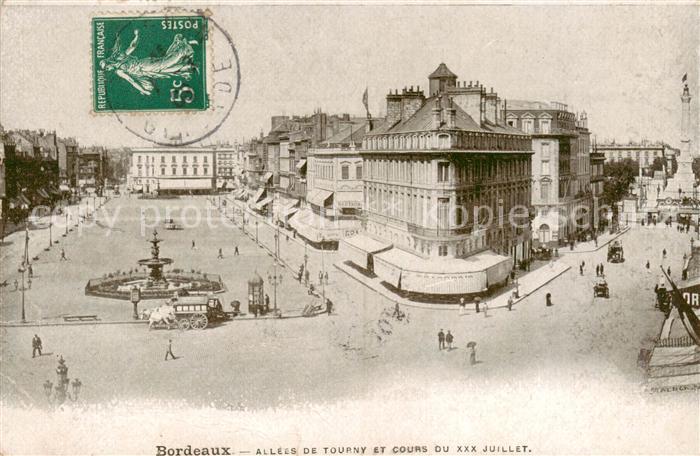 Bordeaux 33 Allees de Tourny et Cours du XXX Juillet