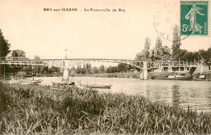 Bry-sur-Marne La Passerelle de Bry