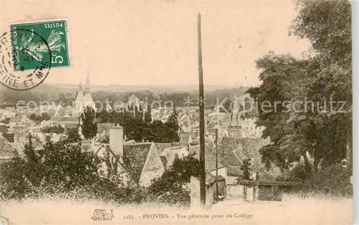 Provins 77 Seine-et-Marne Vue Generale prise du College