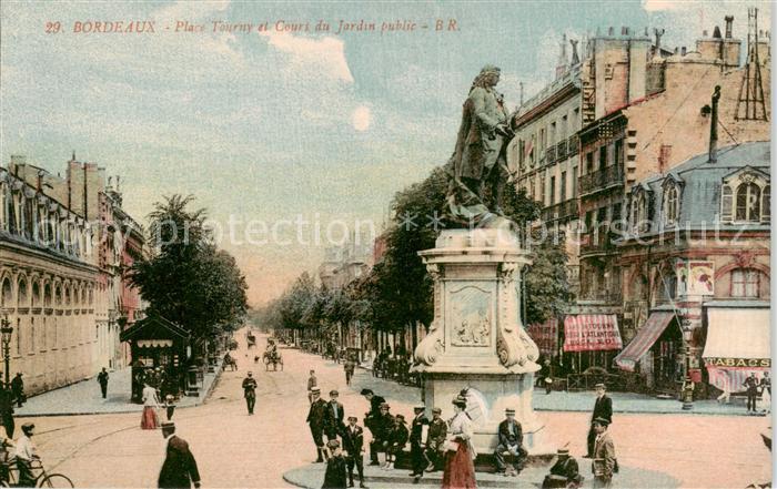 Bordeaux 33 Place Tourny et Court du Jardin public
