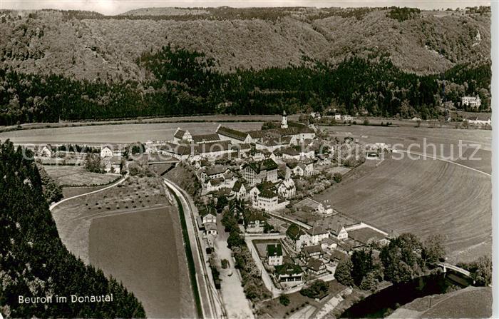 Beuron Donautal Fliegeraufnahme