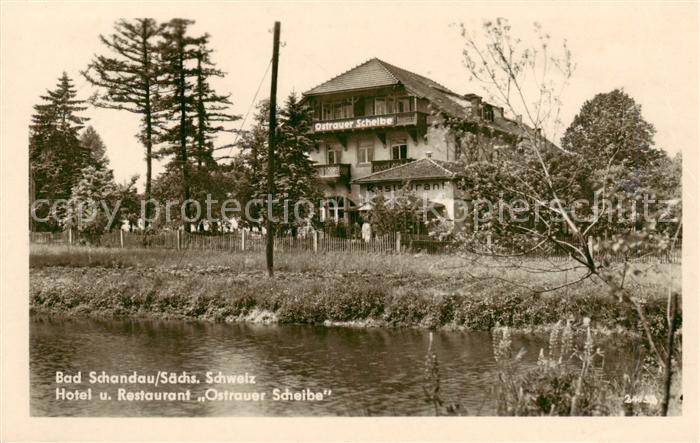 Bad Schandau Hotel Restaurant Ostrauer Scheibe