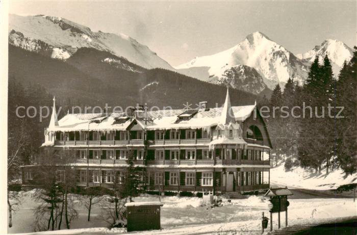 Zdiar Vysoke Tatry SK Erholungsheim der Gewerkschaften Tatra