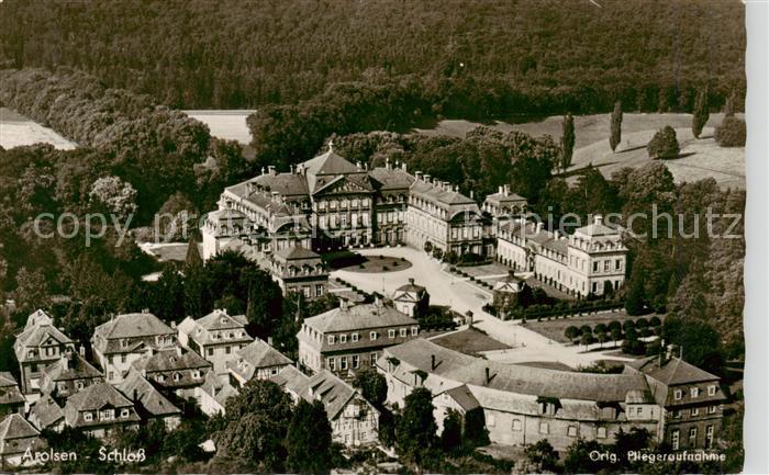 Arolsen Bad Schloss Fliegeraufnahme