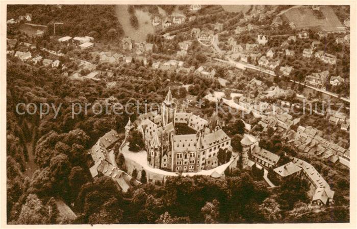Wernigerode Harz Fliegeraufnahme
