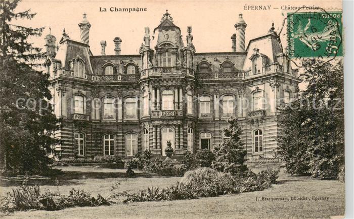 Epernay 51 Marne Chateau Perrier