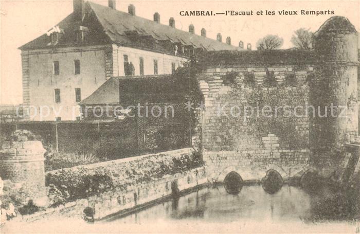 Cambrai 59 Nord Escaut et les vieux Remparts