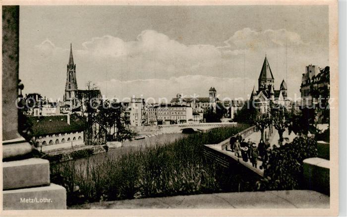 Metz  57 Moselle Ortsansicht