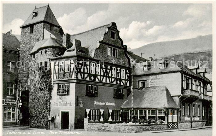 Cochem Kochem Mosel Alte Thorschenke