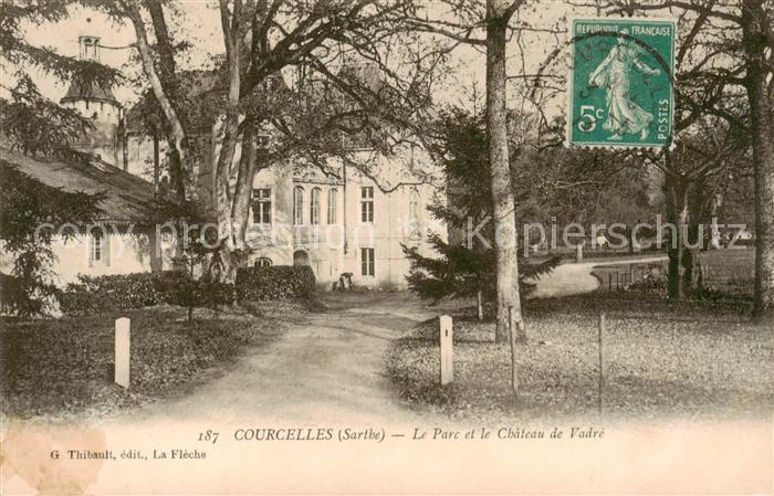 Courcelles-la-Foret Le Parc et le Chateau de Vadre