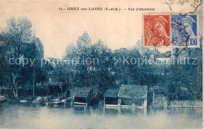 Grez-sur-Loing 77 Seine-et-Marne Vue d ensemble