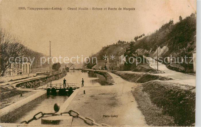 Souppes-sur-Loing 77 Seine-et-Marne Grand Moulin Ecluse et Route de Mocpoix