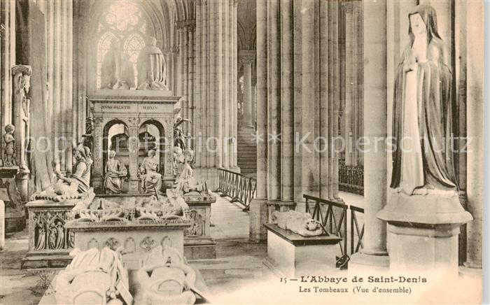 Saint Denis Chef Caux Abbaye de Saint Denis Les Tombeaux