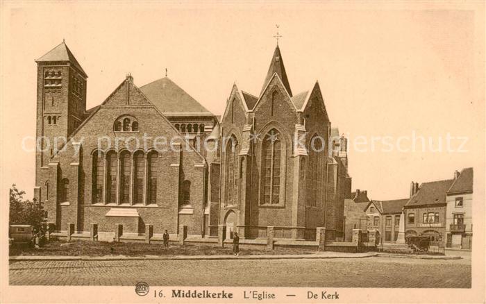 Middelkerke Belgie De Kerk