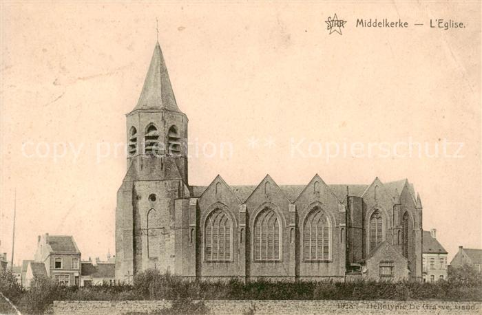 Middelkerke Belgie Eglise