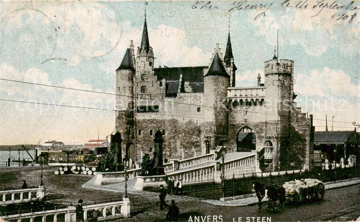 Anvers Antwerpen Le Steen