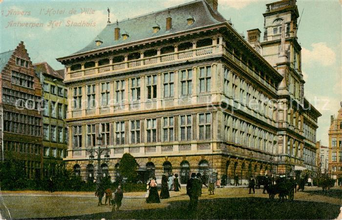 Anvers Antwerpen Hotel de Ville