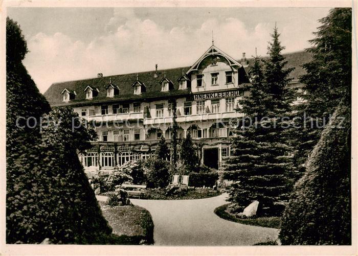 GOSLAR Harz Niedersachsen Hotel Hahnenkleer Hof