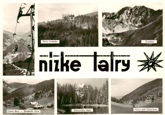 Nizke Tatry Slovakia Sessellift Hotel Srdiecko Dumbier Vyama Boca Hradocka chata